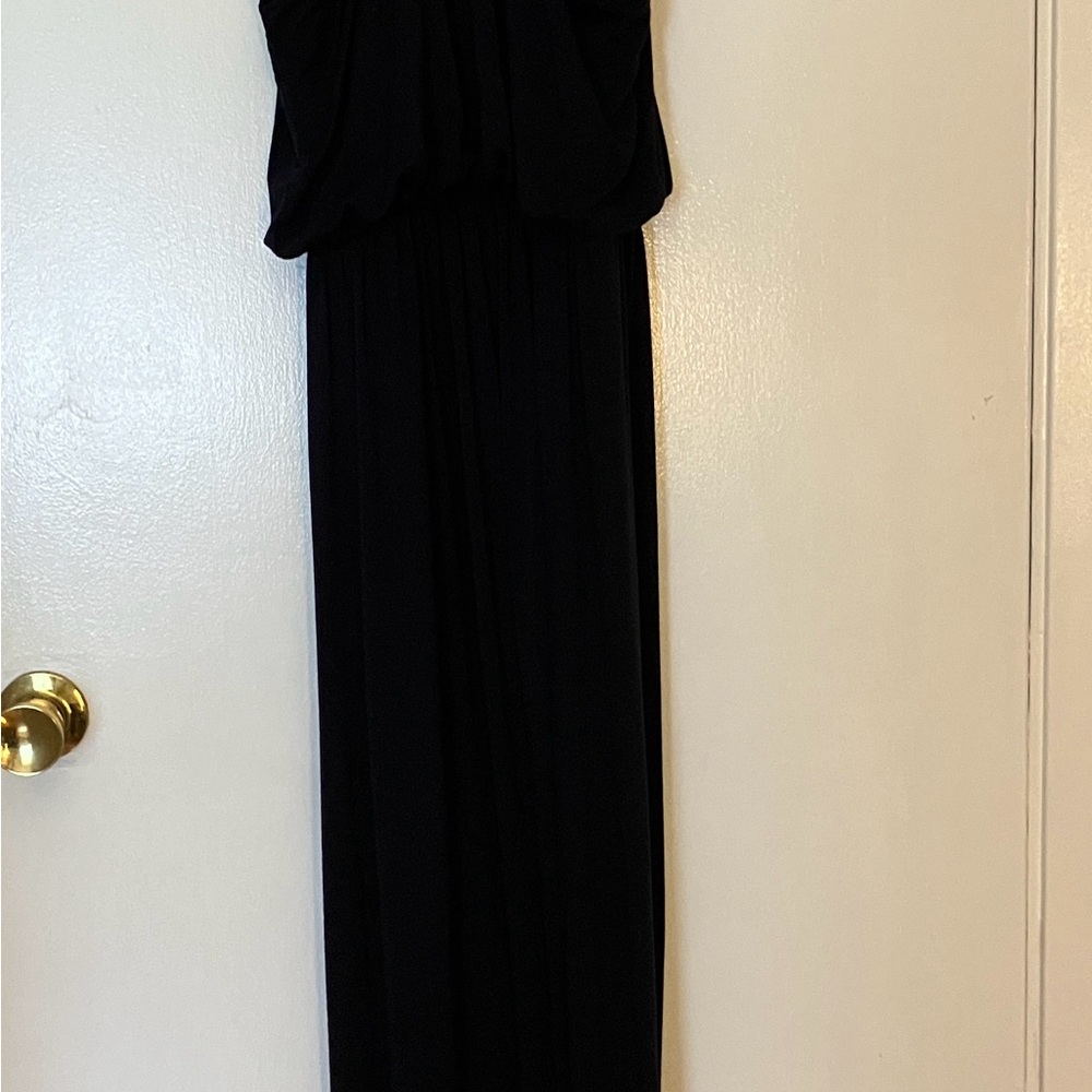 Lush Elegant Strapless Midnight Dress
